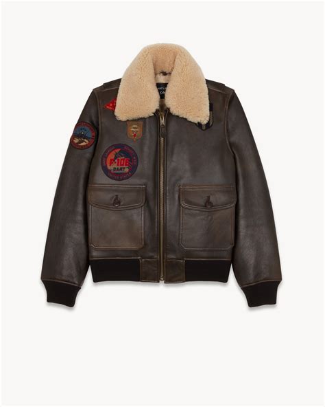 ysl lambskin jacket.